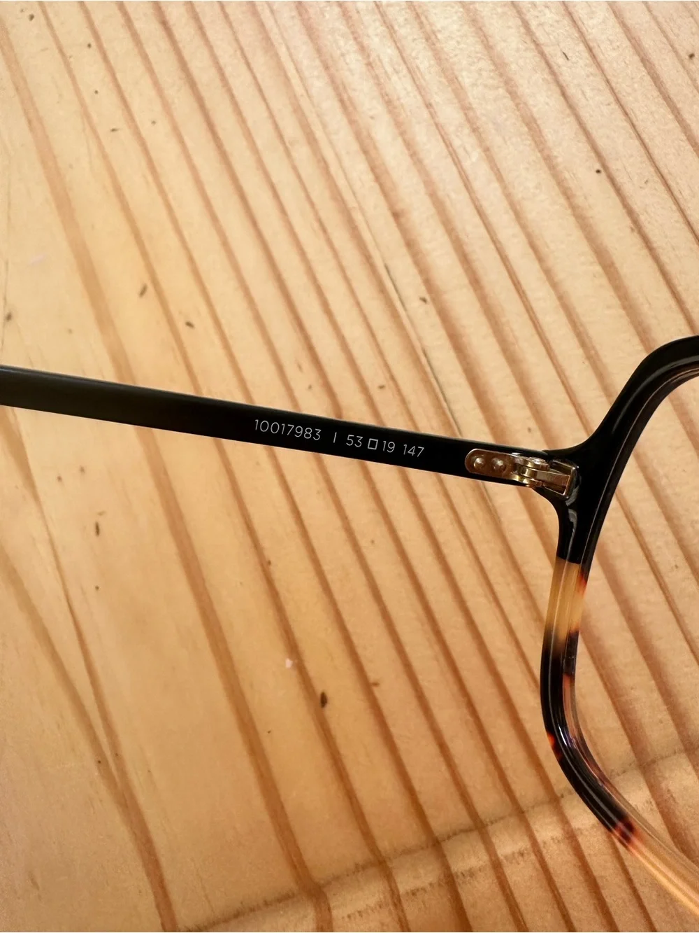 Toms Tortoiseshell Blue Blocking Frame Glasses